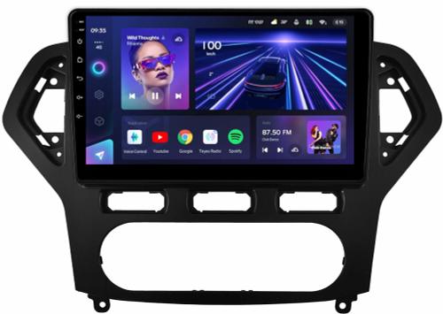 Магнитола для Ford Mondeo 4 2007-2010 (рамка чёрная) - Teyes CC3L на Android 10, CarPlay, 4G SIM-слот