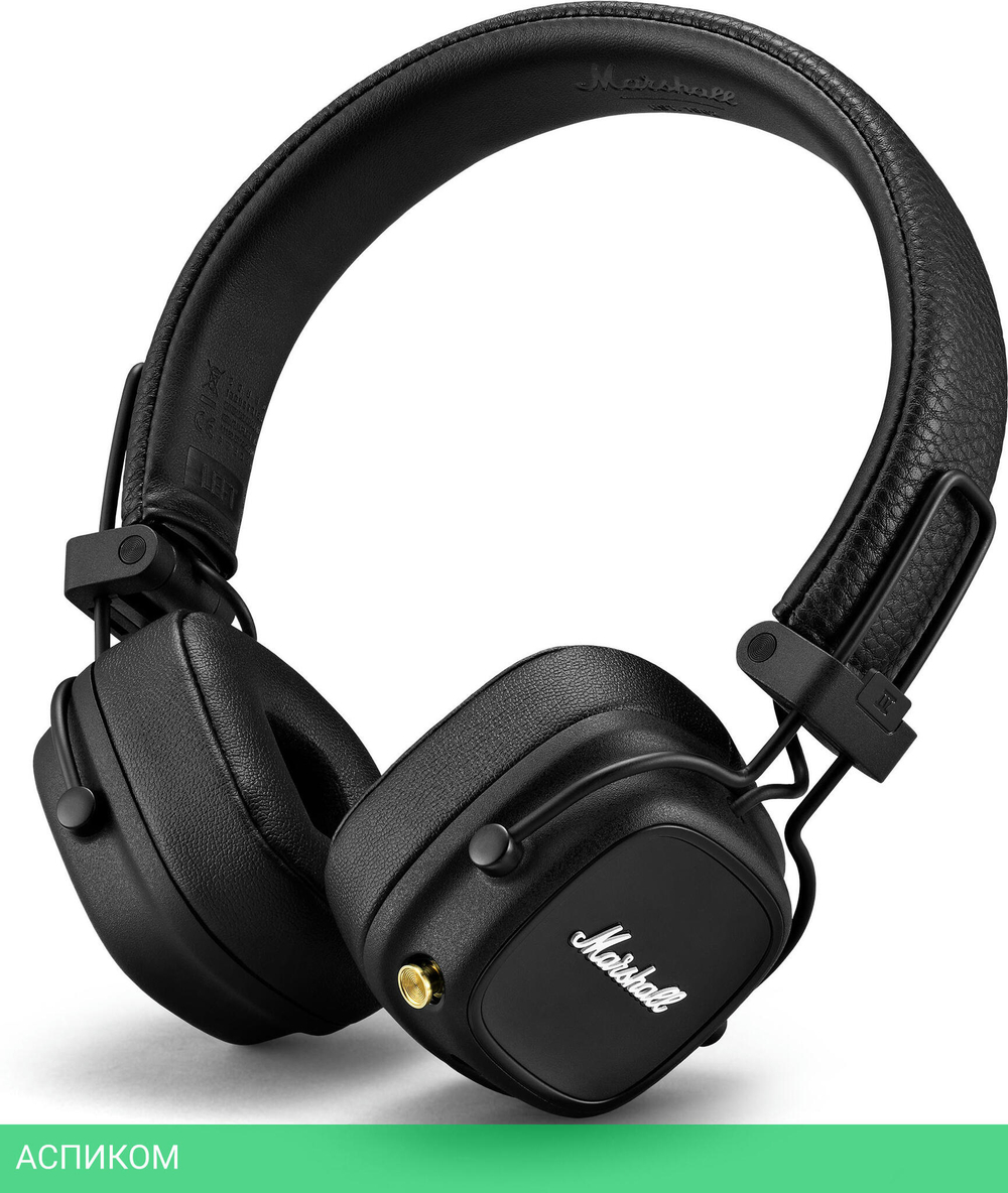 Наушники Marshall Major IV черный (1005773)