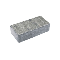 Тротуарная плитка ПРЯМОУГОЛЬНИК 200x100 мм - Искусственный камень Шунгит