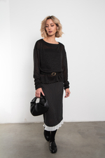 Юбка Париж (черный)