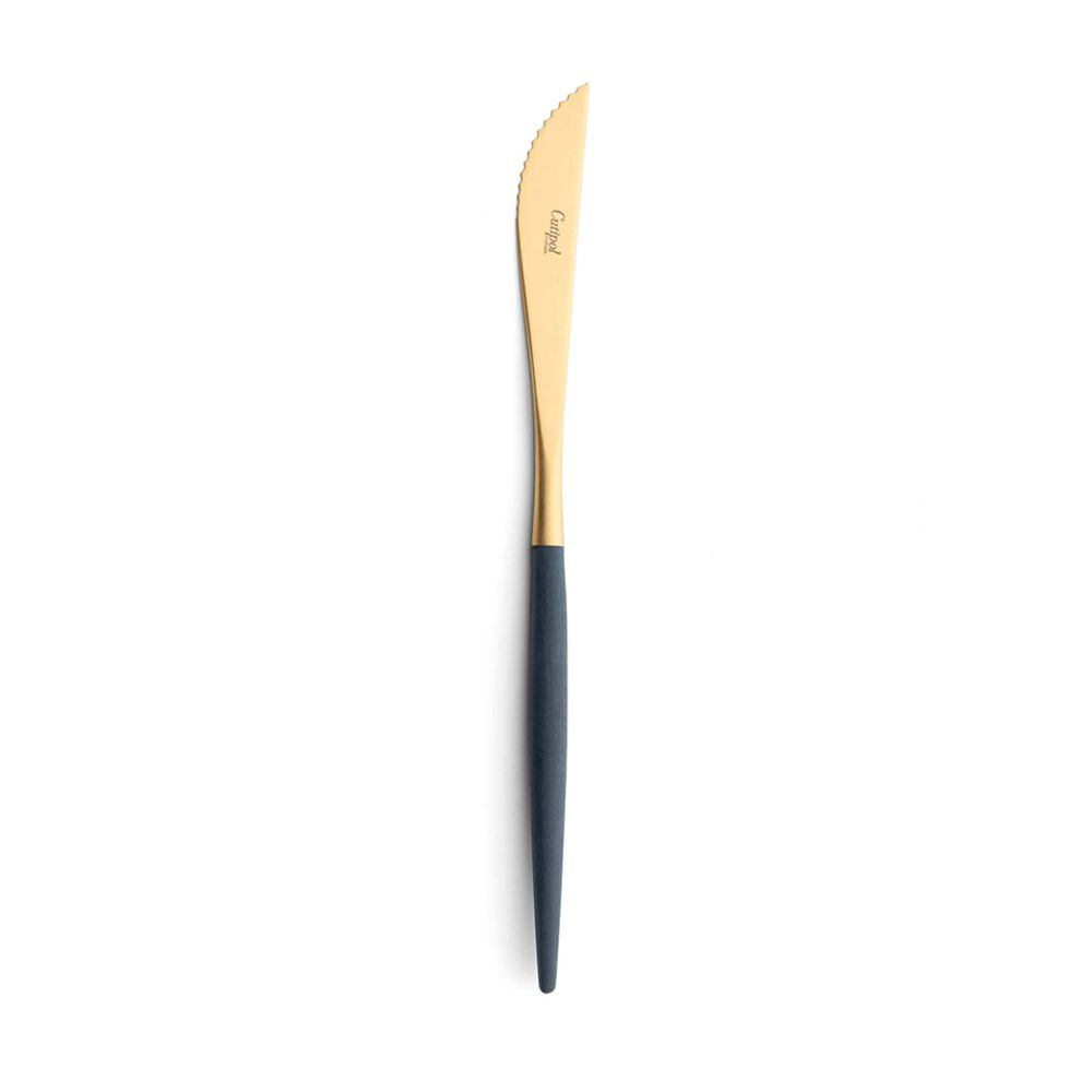 Нож для стейка, blue/gold, 22,5 см x 1,5 см, GO.32BLEGB