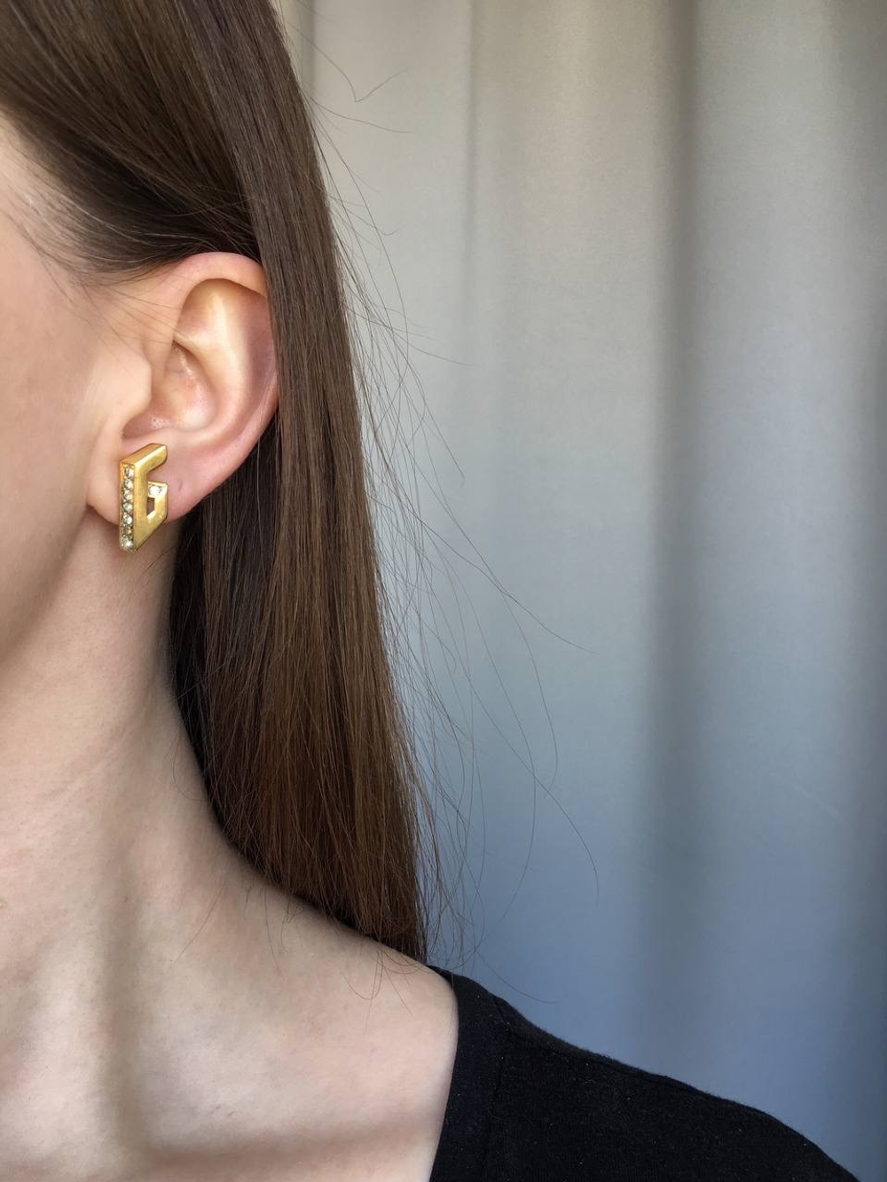Клипсы G с кристаллами Givenchy