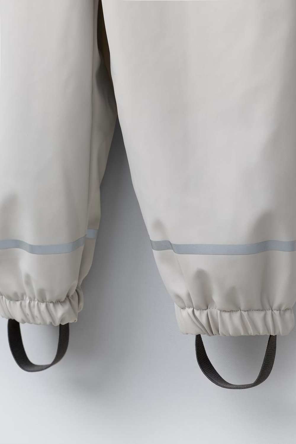 ZARA ПРОРЕЗИНЕННЫЙ КОМБИНЕЗОН WATER RESISTANT, ЦВЕТ ЛЬДА