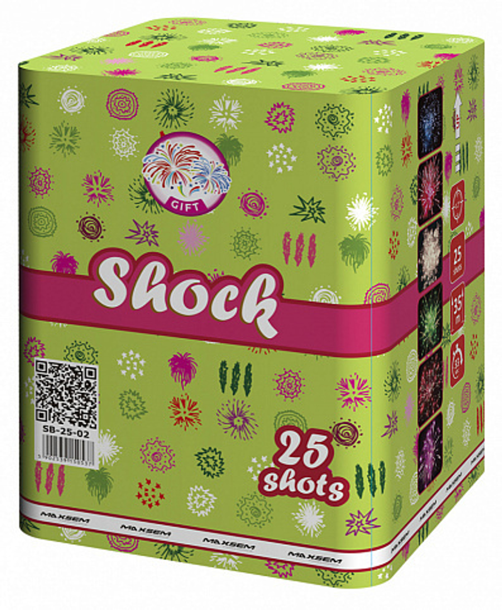 SB-25-02 Shock (25 залпов, 1,25 калибр)
