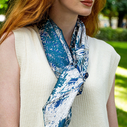 Платок 90х90 Petrusse Eve Soie Emeraude