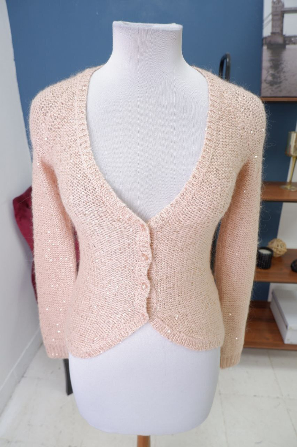 Джемпер Dept с пайетками 42 размер