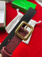 Ремень с крупным клетчатым плетением