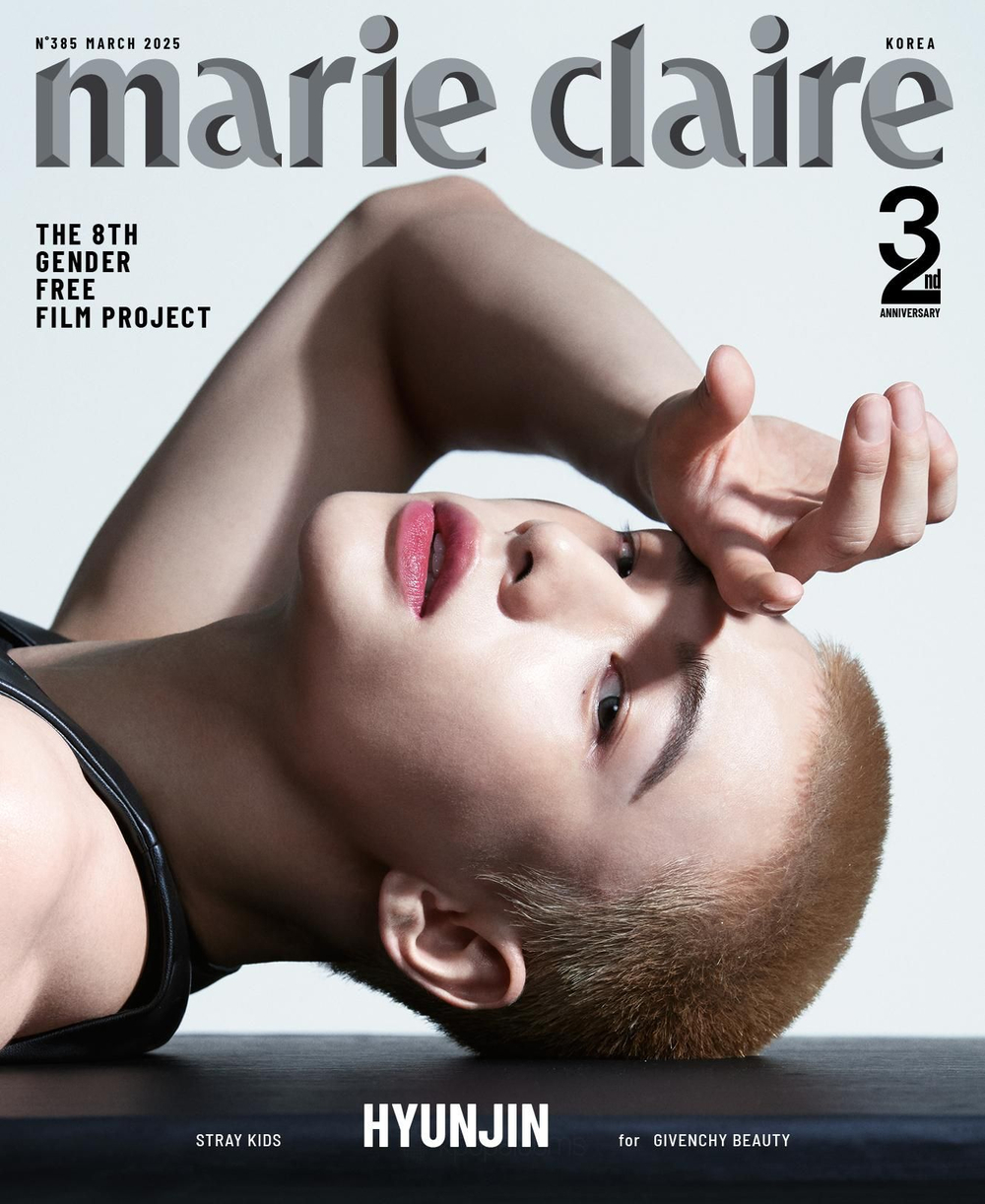 публикация MARIE CLAIRE - 2025.03 STRAY KIDS HYUNJIN A Type