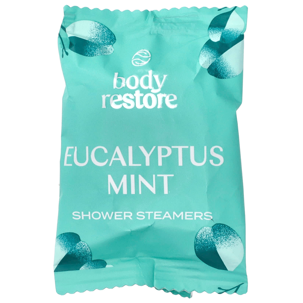 Body Restore, Пароварки для душа, эвкалипт, 6 таблеток, 5,3 унции