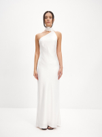 Платье с шалью