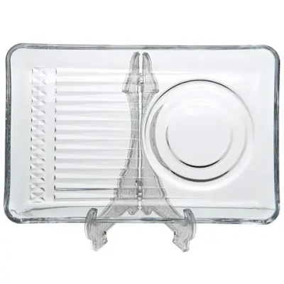 Набор чайных блюдец 2шт 18,4*12см «ELYSIA» 54901