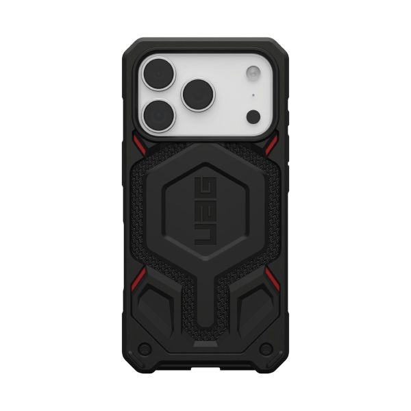 Чехол Uag Monarch Pro Case для iPhone 17 Pro, Черный | Kevlar-black
