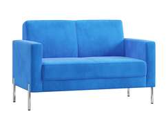 Двухместный диван с подлокотниками Helmut HL-02 ткань Velutto 45