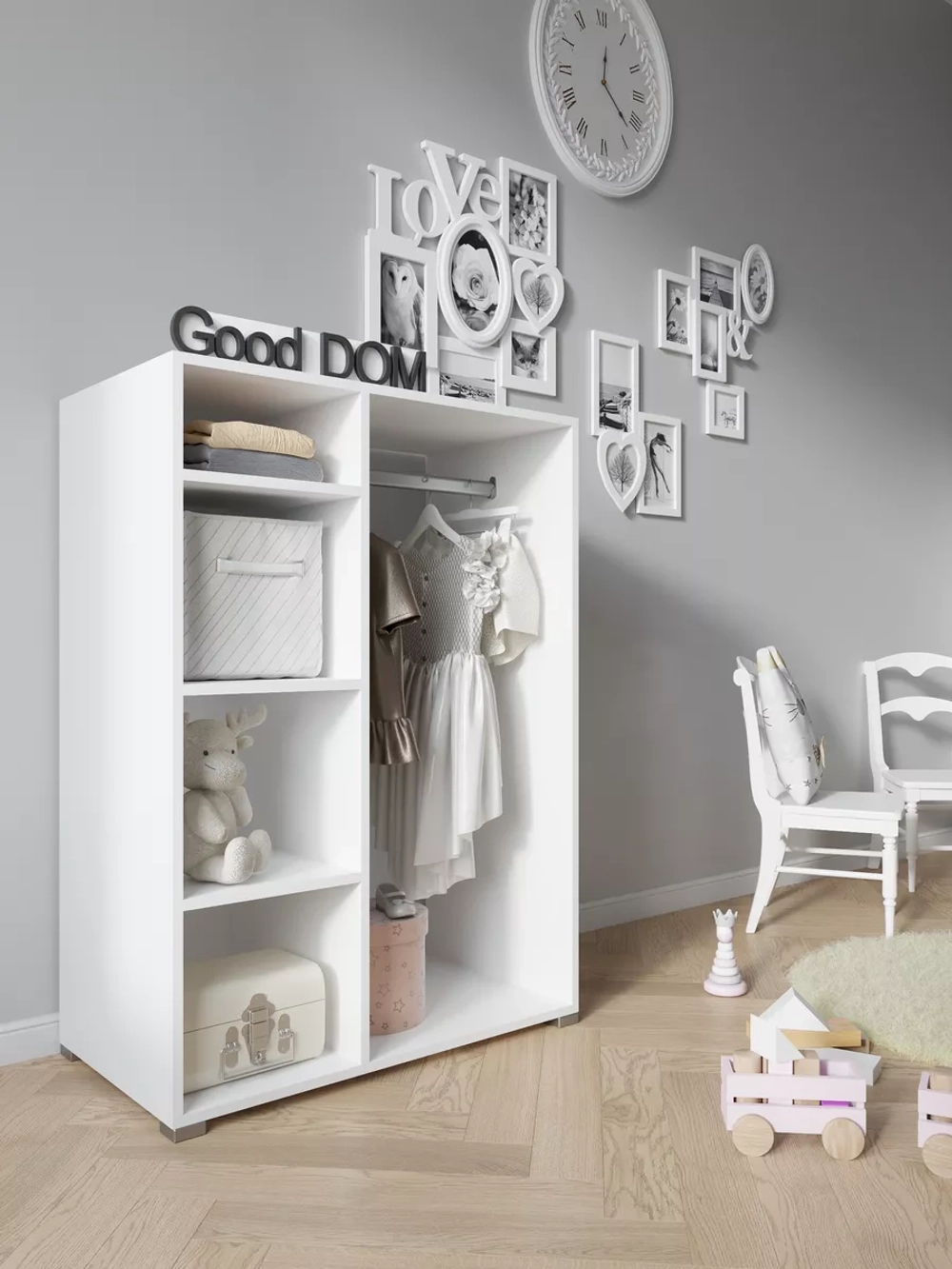 Шкаф мини для одежды