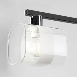 Citilux Вирта CL139145 Люстра потолочная Чёрная Матовая