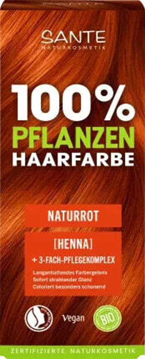 Pflanzenhaarfarbe Naturrot, 100 g