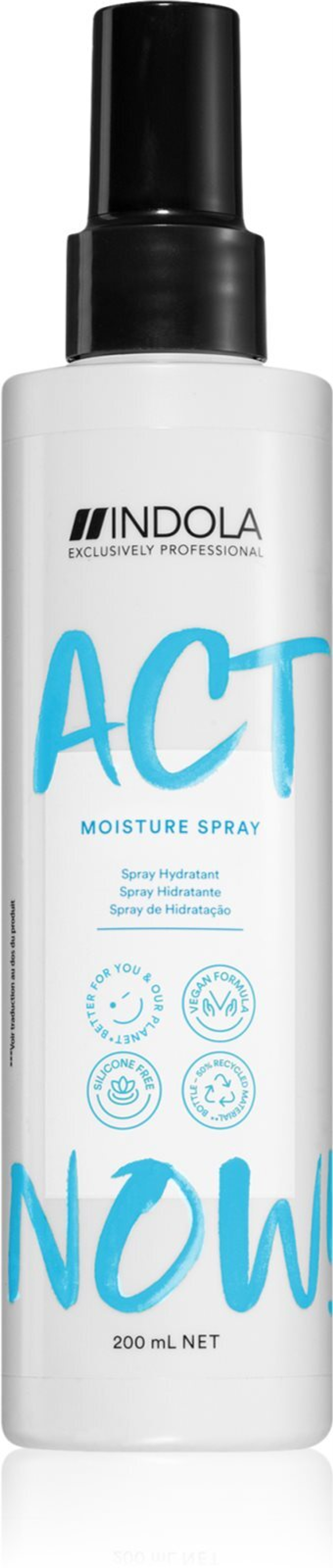 Indola Act Now! Moisture - увлажняющий спрей для волос /   200  ml  / GTIN 4045787578720