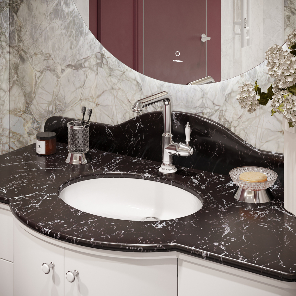 Смеситель для раковины STWORKI Свендборг S02020CR хром