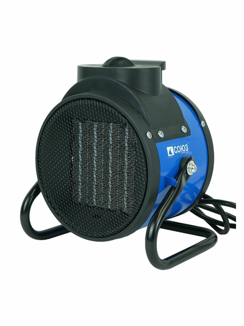 Тепловентилятор СОЮЗ ТВС-2020КМ 2000Вт  керамич,1-2кВт защит.от перегрева (ТВС-2020КМ)