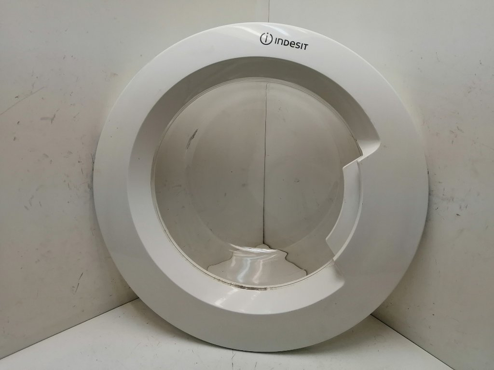 BWSA61051 кт117 Люк в сборе для стиральной машины Indesit BWSA 61051 б/у