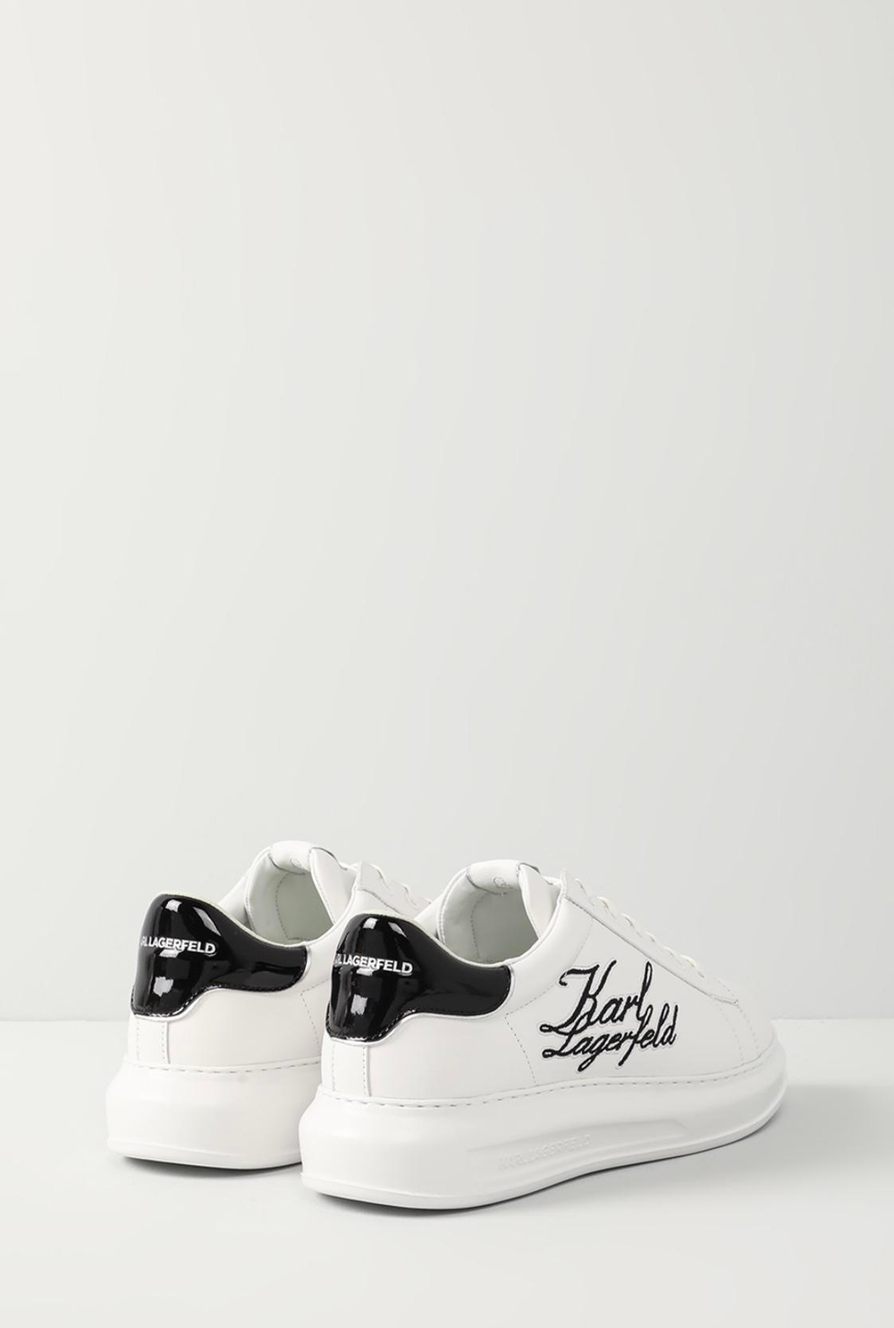 Кроссовки LAGERFELD 855010 белые надпись