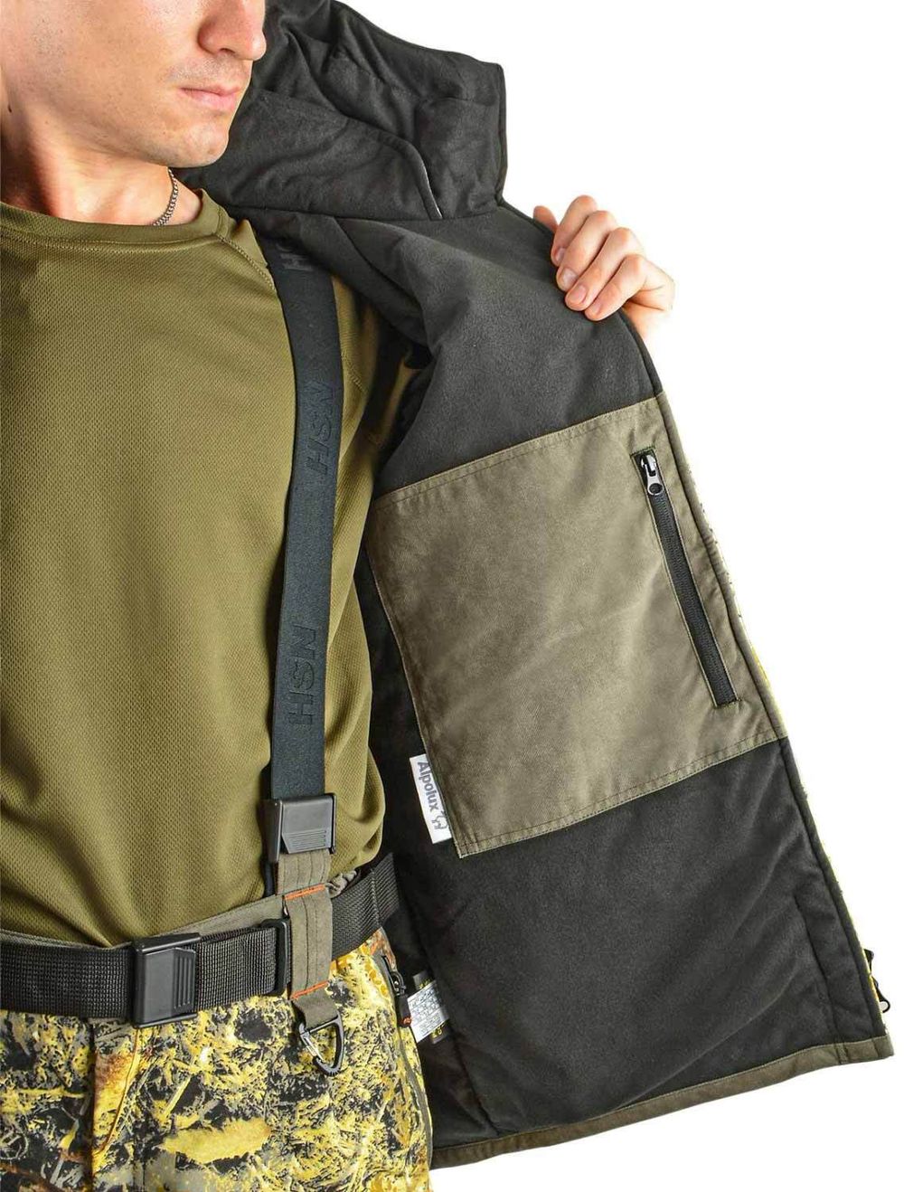 Костюм мужской демисезонный "Stalker I" -15 (твил/ осока) ХСН