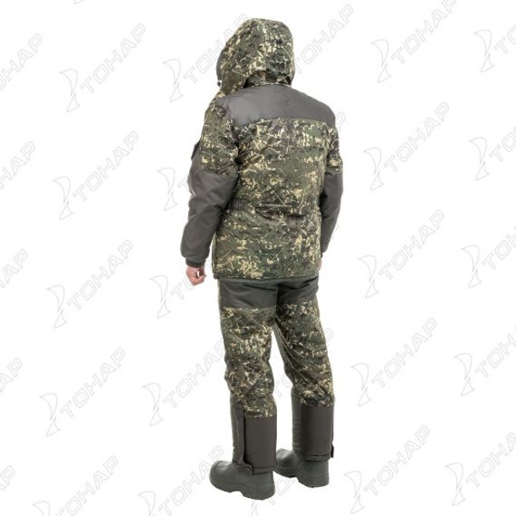 Костюм зимний ГОРКА полукомбинезон, алова/хаки р.52/176 Helios