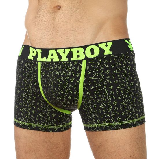 Мужские трусы боксеры PLAYBOY Black Salat Carrot Lovers 22829