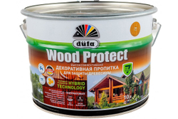 Пропитка декоративная для защиты древесины Dufa Wood Protect тик