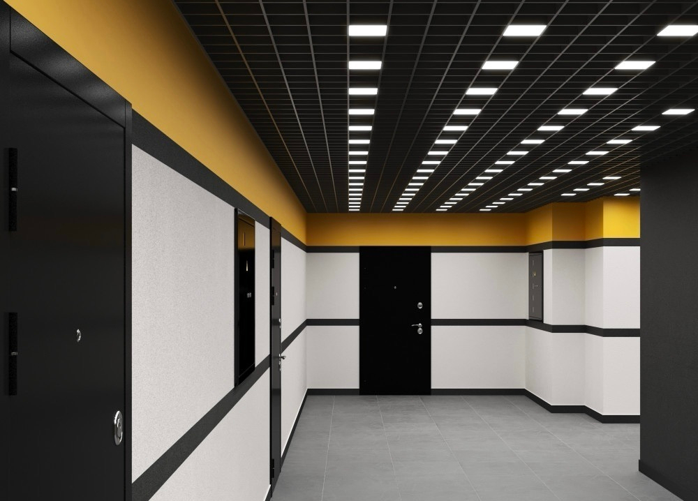 Светильник LED FTP Грильято Домино х1 100х100 (85х85) 6Вт 5000К IP20 530лм DIOLUM