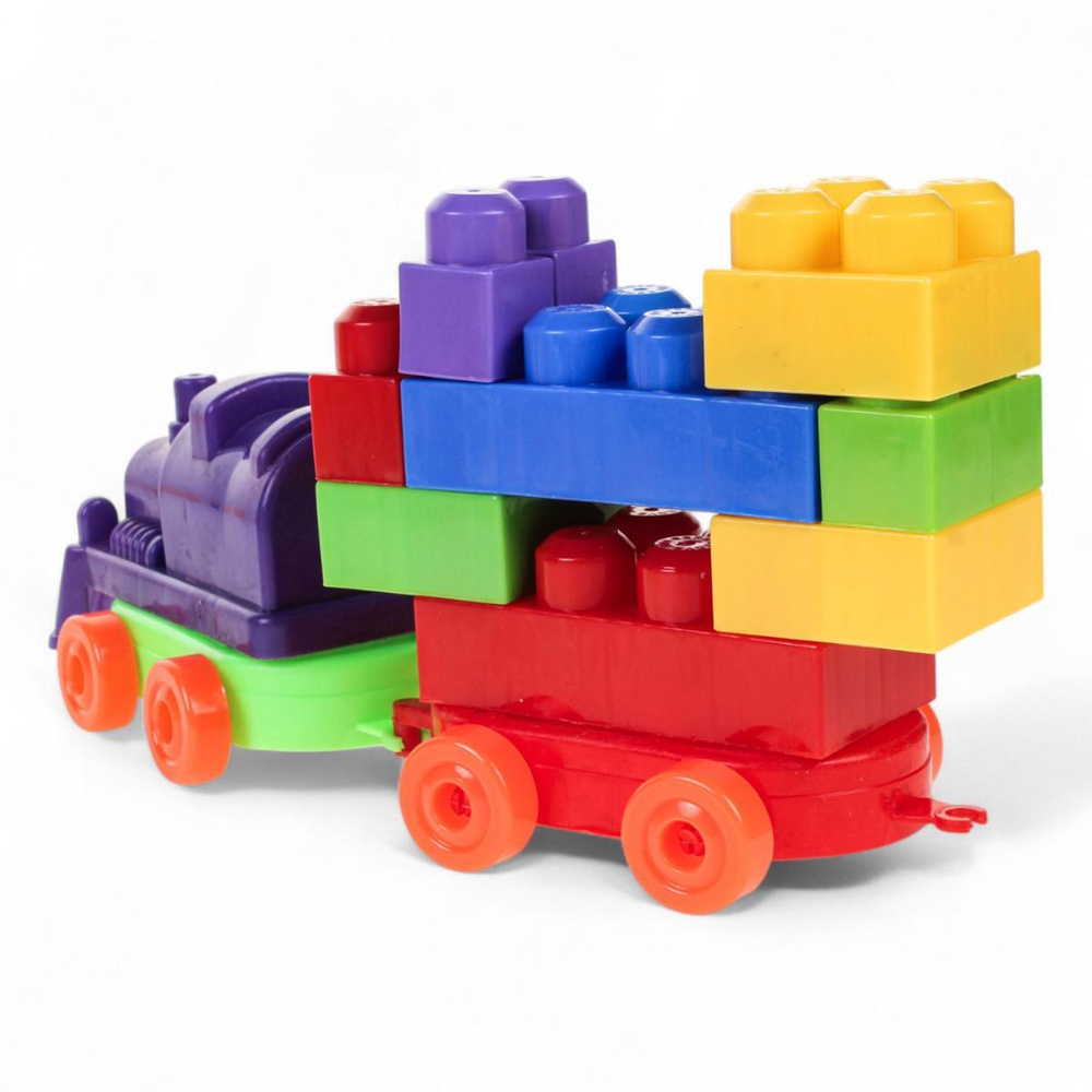 Пластмассовый игрушечный набор " Конструктор 200 деталей", пакет