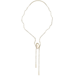 Колье белое