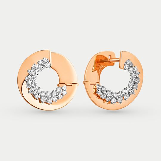 Серьги золотые