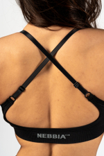 Топ Medium-Support Sports Bra TOTALLY SEAMLESS 305 Черный