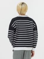 Кардиган для мальчика в школу AT1010 черно-белый