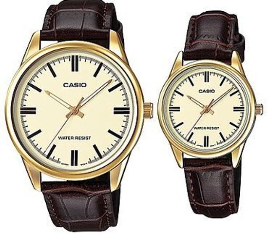 Парные часы Casio Standard: MTP-V005GL-9AUDF и LTP-V005GL-9AUDF