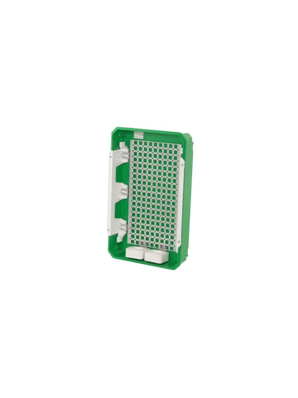 Корпус встраиваемый City9 Box IT 3 ряда 36мод. 2 розетки с бел. дверцей SE EZ9E312P2FIT
