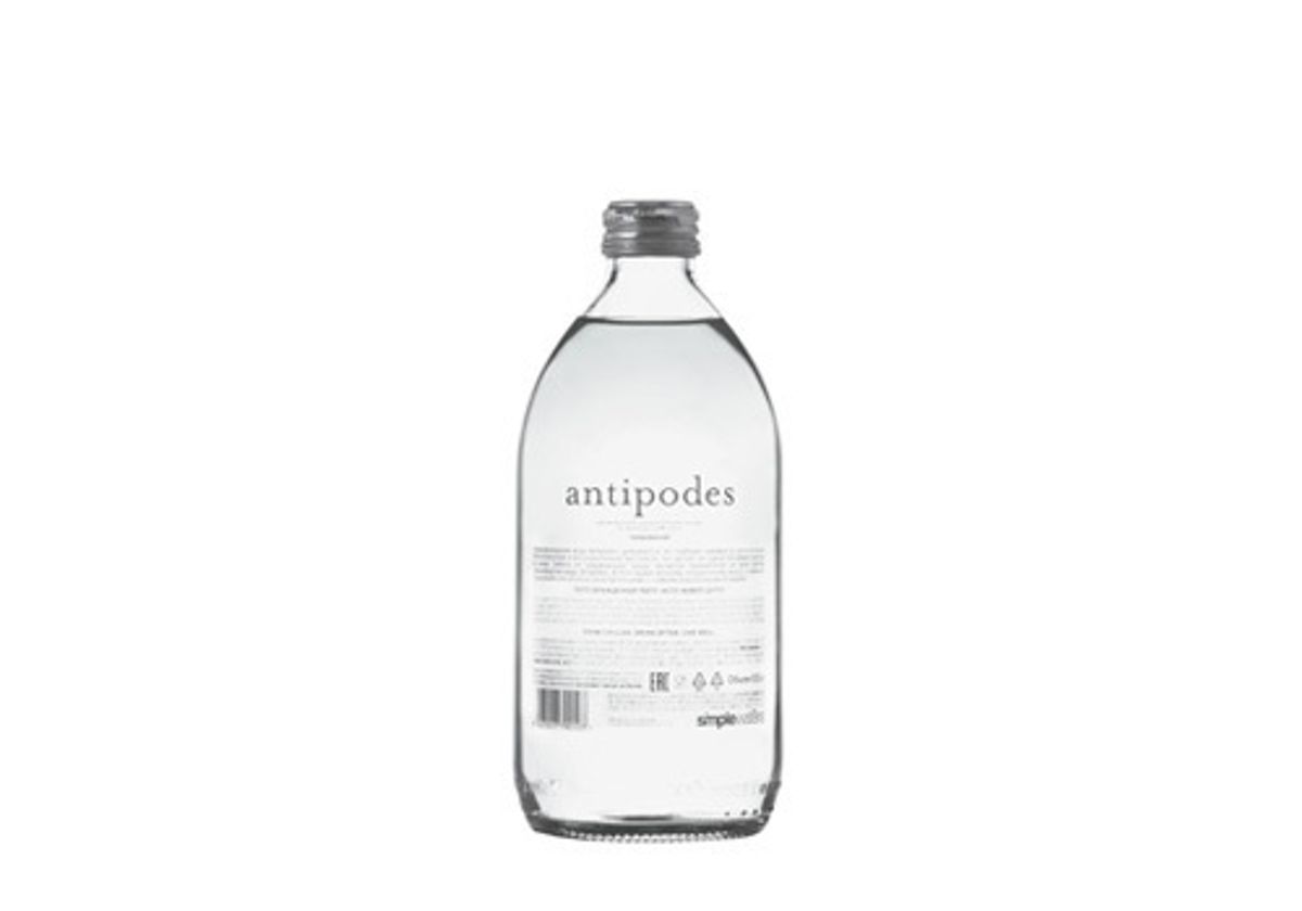Вода Antipodes газированная стекло, 500мл