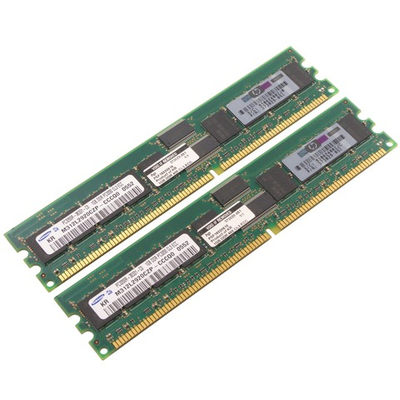 Оперативная память HP 1GB 400MHz DDR PC3200 REG ECC SDRAM DIMM 373029-051