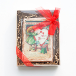 Пряник "Винтаж - девочка рисует"