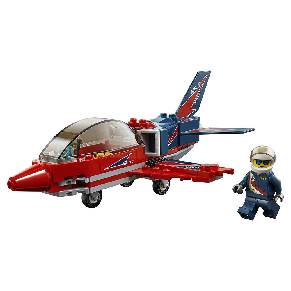 LEGO City: Реактивный самолет 60177 — Airshow Jet — Лего Сити Город