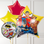 Фольгированный шар «Эмблемы Лиги справедливости», 46 см