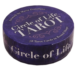 Circlle of Life Tarot (78 Tarot Cards in Round Shape) / Таро Круг Жизни (новое издание в футляре)