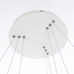 Citilux Дуэт CL719680 LED Люстра подвесная с пультом Белая