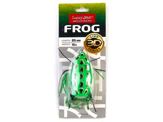 Приманка мягкая LJ 3D Series FROG 2.6in (06.50)/003 1шт.