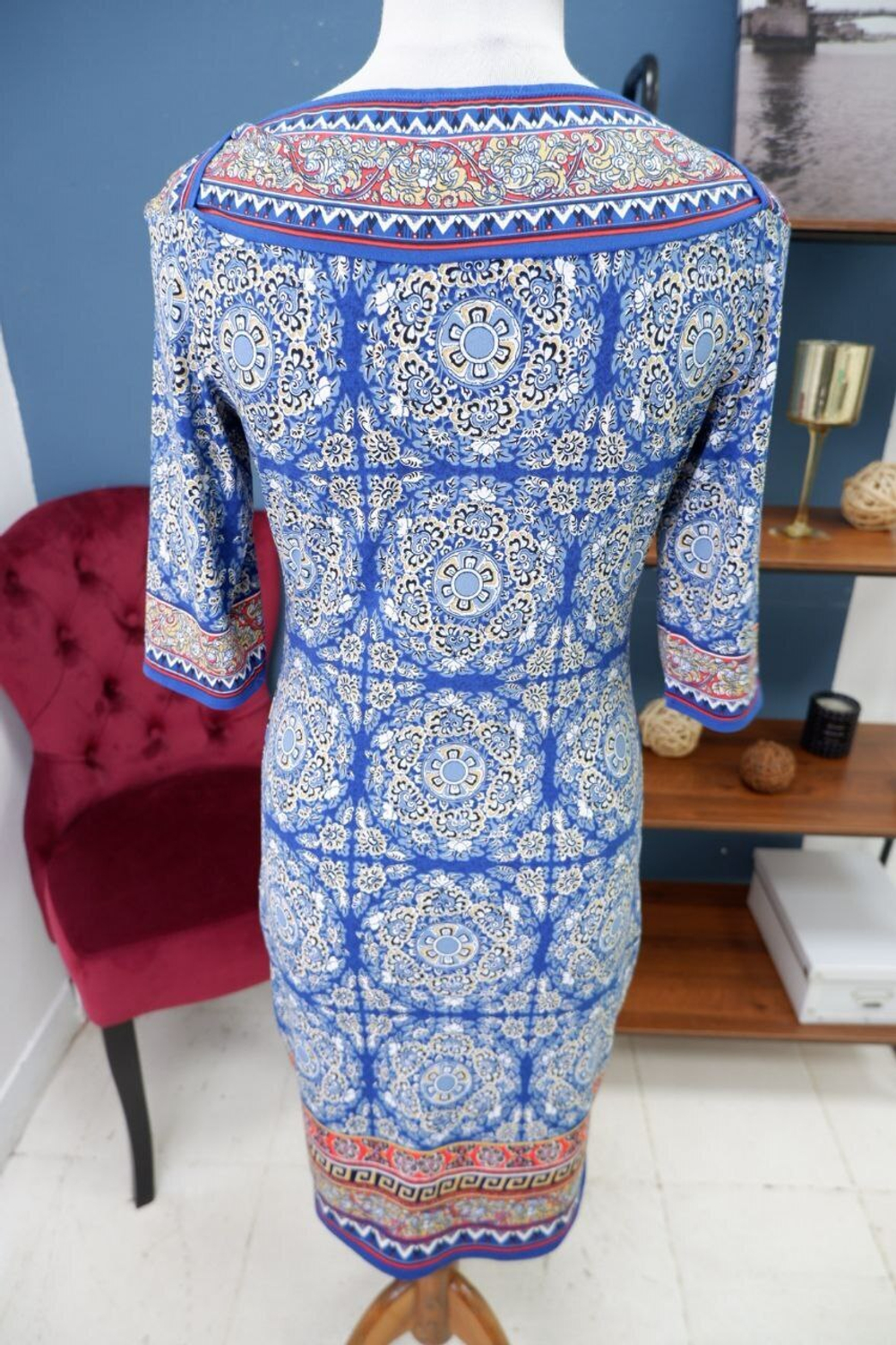 Платье Max Studio с узором 46 размер