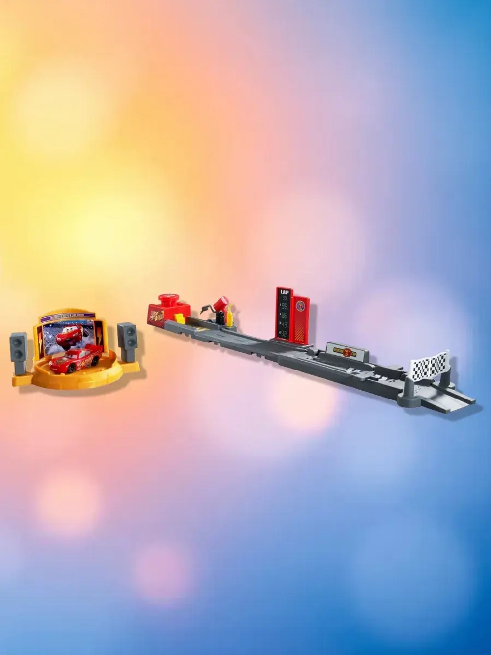 Трек Disney Cars Кубок Поршня с машинкой JDJ02