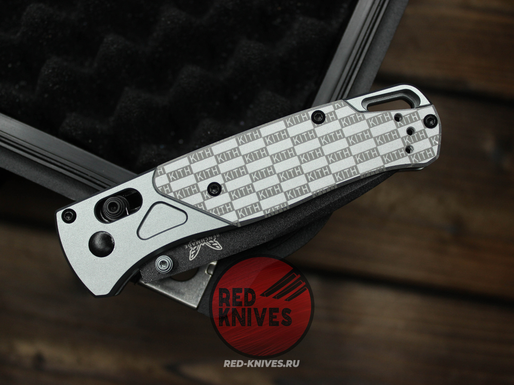 Нож Benchmade 535 KITH CUSTOM A+++ - среая рукоять, алюминий