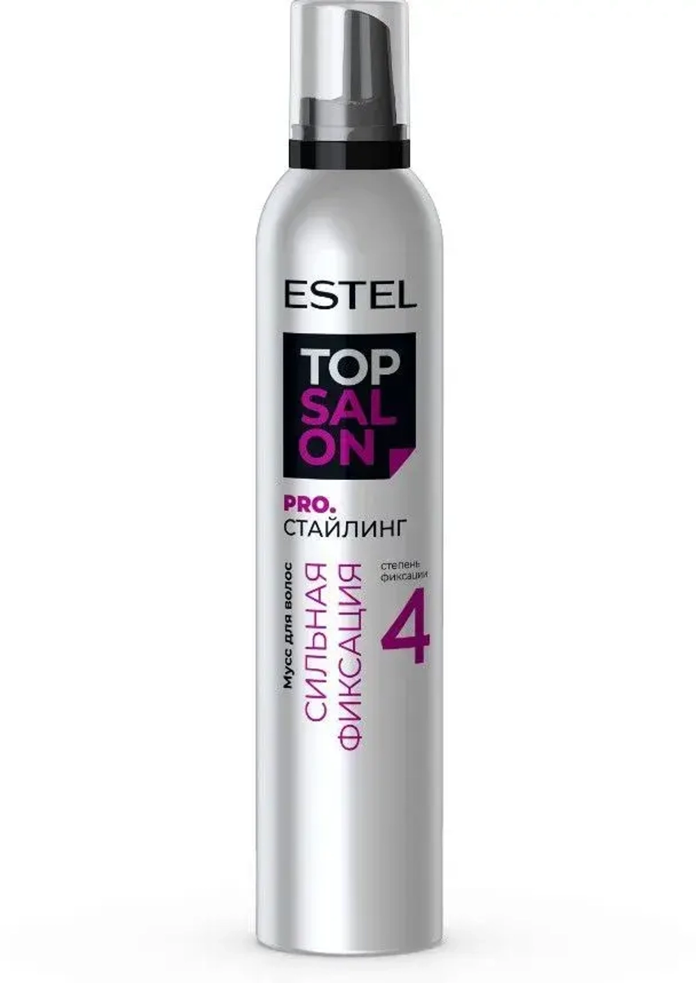 ESTEL TOP SALON PRO Мусс для волос сильная фиксация 350мл
