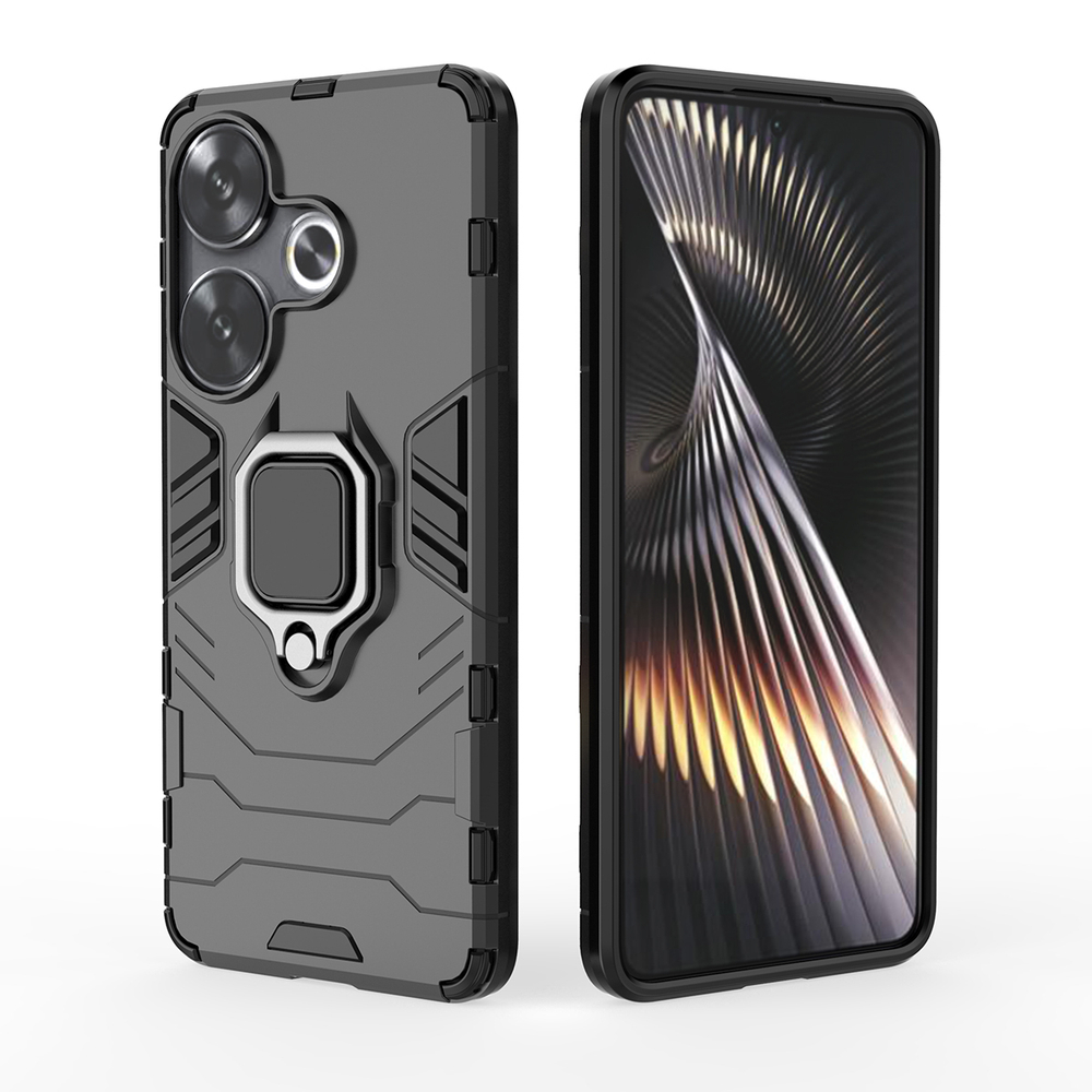 Противоударный чехол с кольцом Panther Case для Poco F6